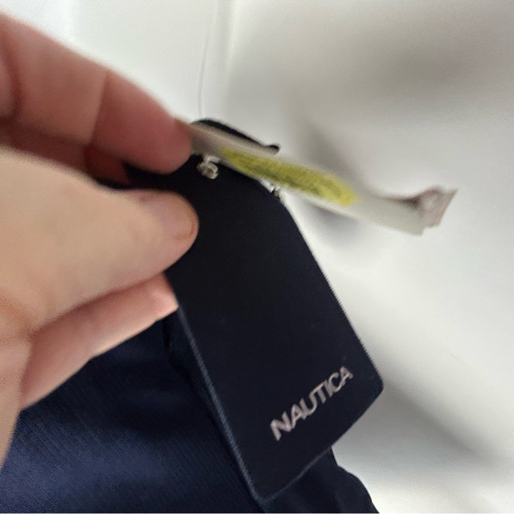 Nautica Black Tankini with Lime Green Stripes - Picture 16 of 16